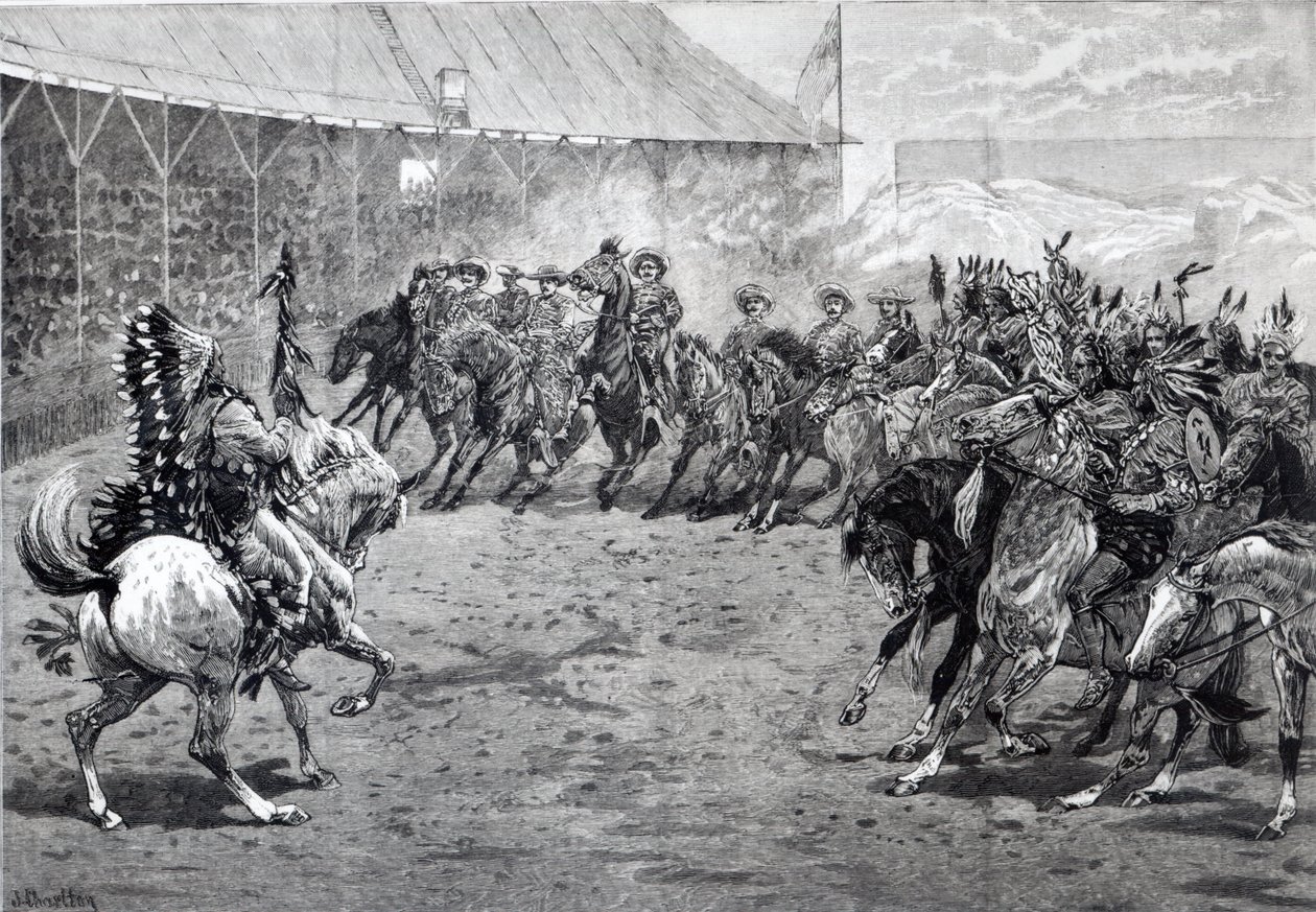 عرض Wild West في West Brompton ، 1887 بواسطة جون تشارلتون