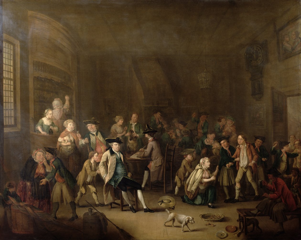 عصابة الصحافة ، c.1760s بواسطة جون كوليت