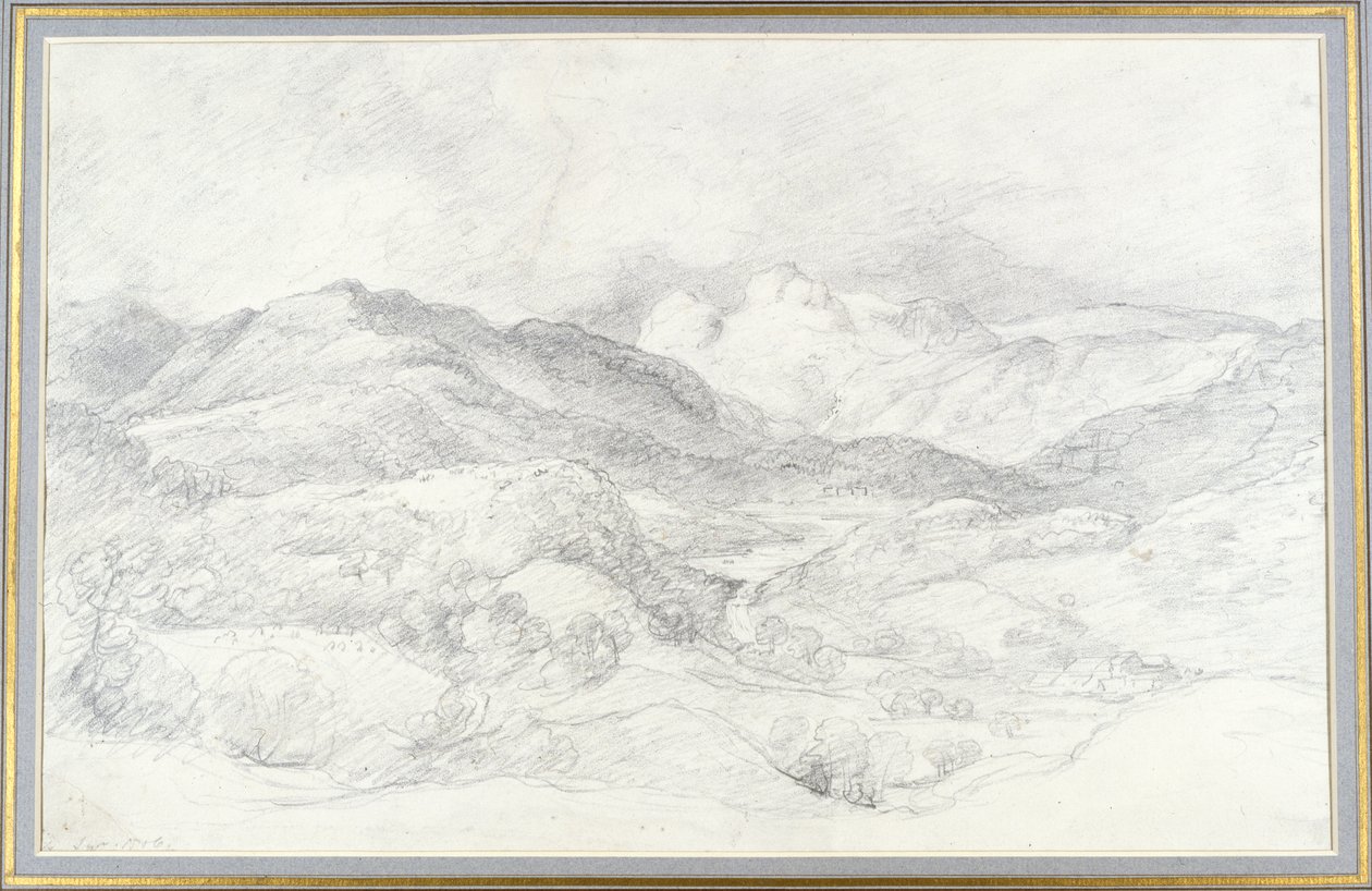 دراجات Langdale من Elterwater ، 4 سبتمبر 1806 بواسطة جون كونستابل