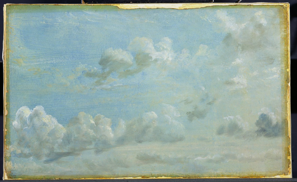 دراسة غيوم الركام 1822 (زيت على ورق موضوع على لوح) بواسطة جون كونستابل