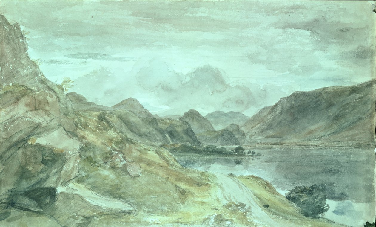 منطقة البحيرة ، c.1830 بواسطة جون كونستابل