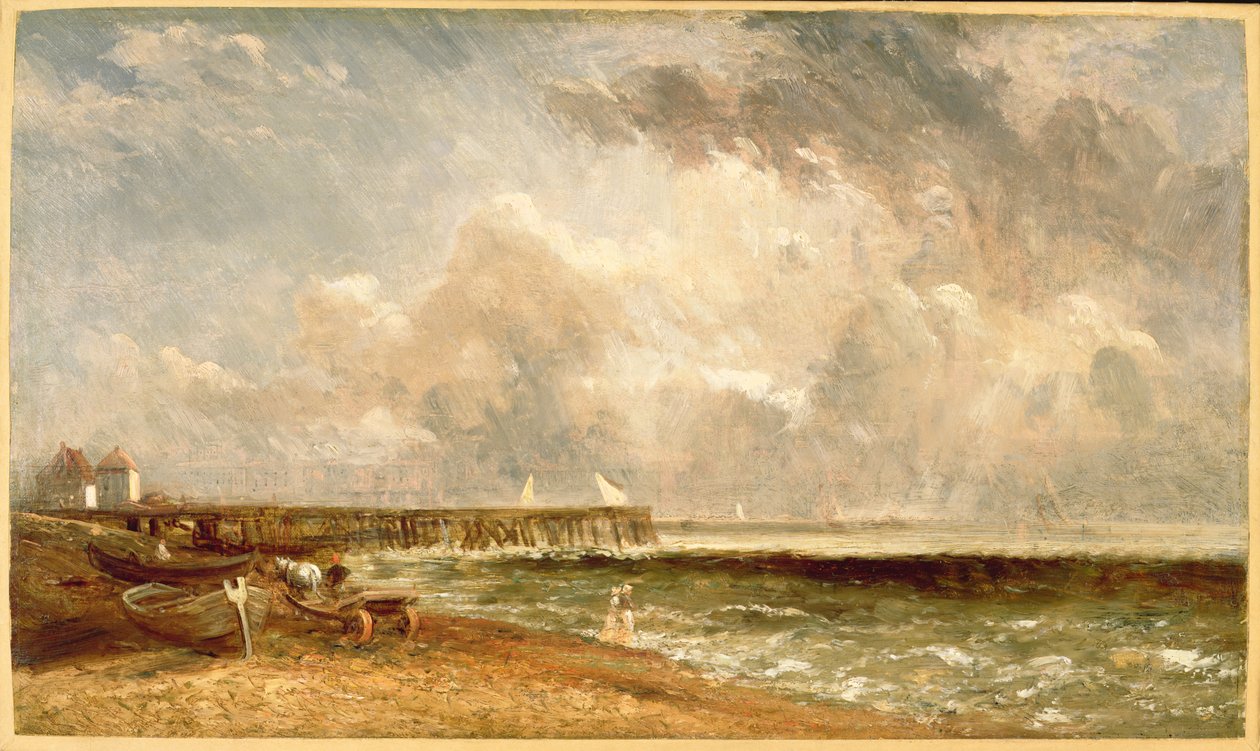 يارموث جيتي ، c.1822 بواسطة جون كونستابل