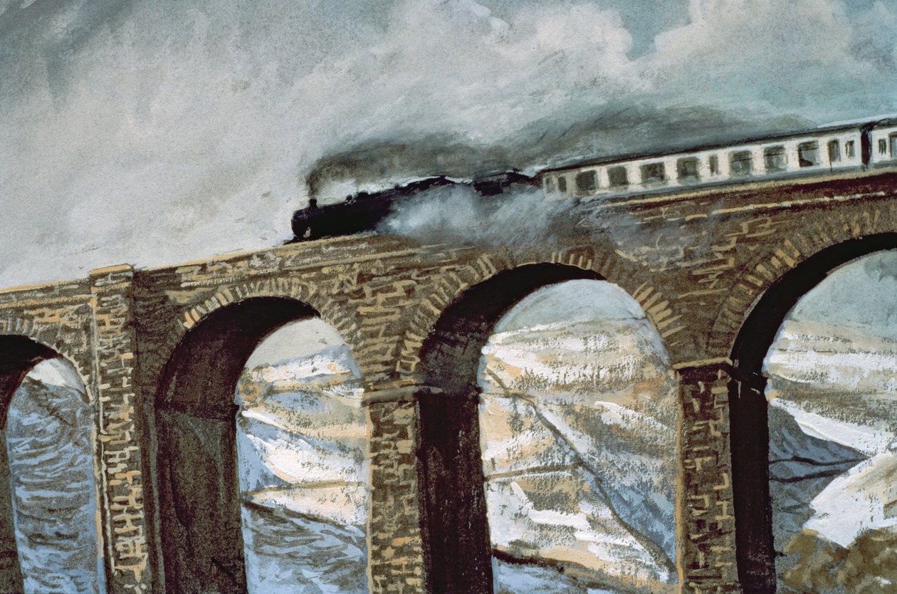 الأنواع Gill Viaduct (الغواش) (التفاصيل) بواسطة جون كوك