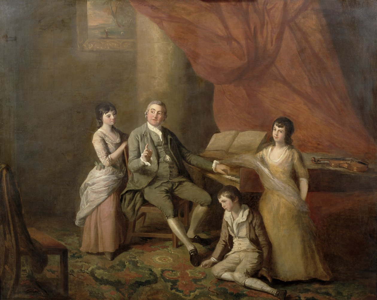 فيليس دي جيارديني (1716-96) بواسطة جون فرانسيس ريود