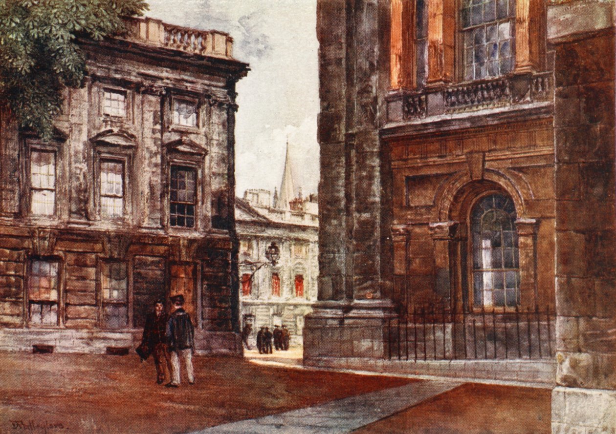 كنيسة المسيح ، Peckwater Quadrangle ، 1903 بواسطة جون فوليلوف