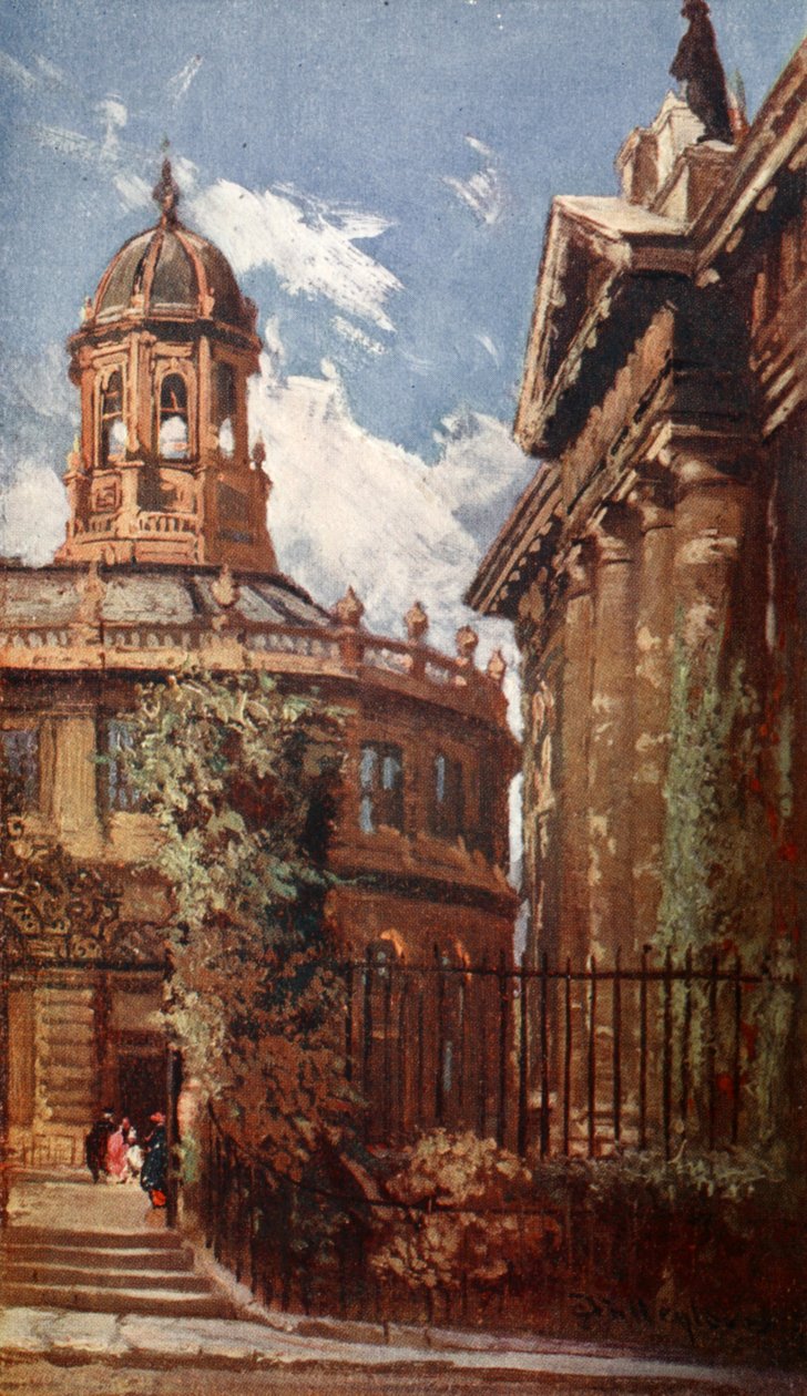 مسرح Sheldonian ومباني Old Clarendon ، 1903 بواسطة جون فوليلوف