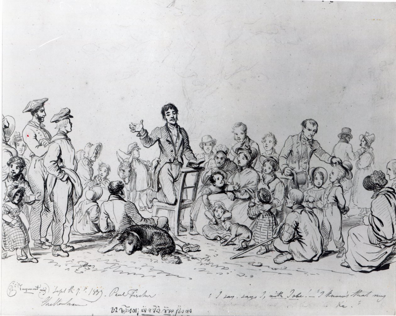الخطيب الميداني ، 1837 بواسطة جون جورج بول فيشر