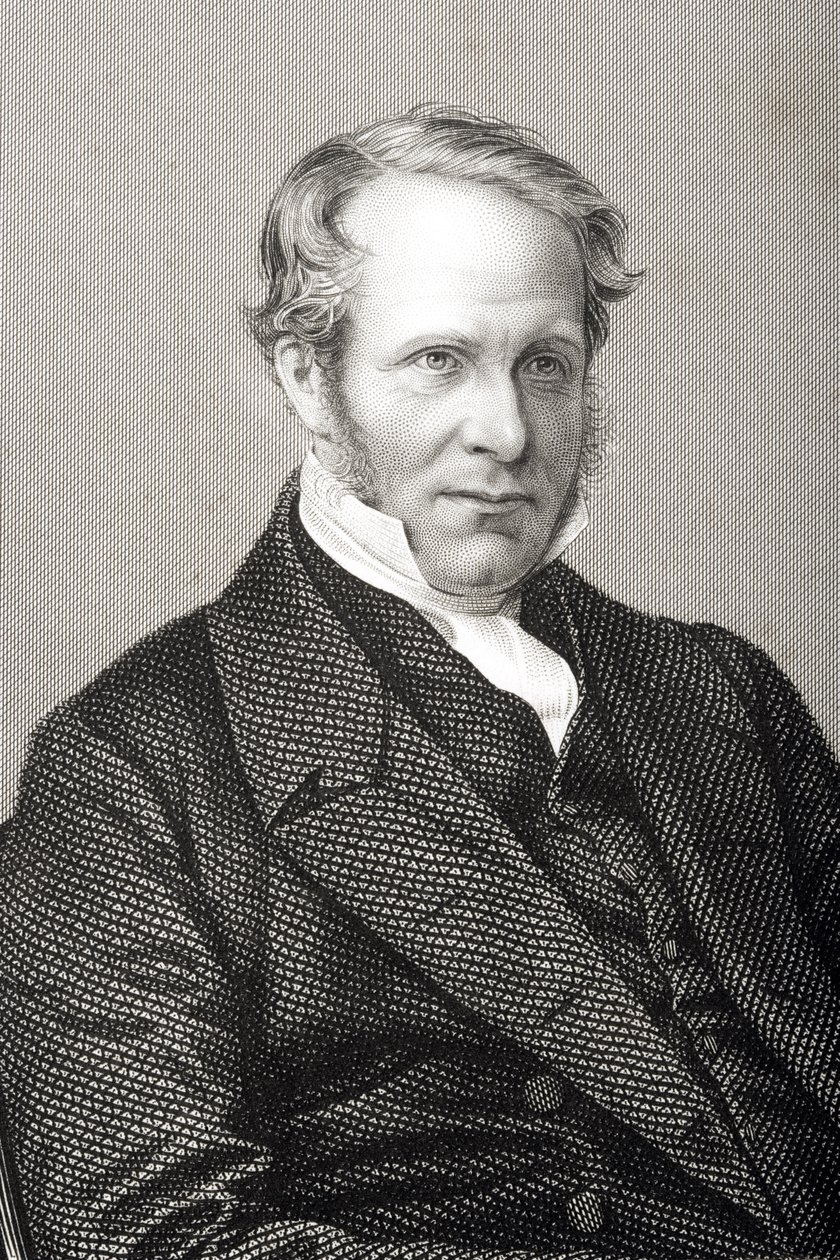 القس المعمداني Wriothesley Noel (1799-1873) محفور بواسطة DJ Pound من صورة ، من "غرفة الرسم للشخصيات البارزة ، المجلد 2" ، نُشر في لندن ، 1860 بواسطة جون جابيز إدوين بيزلي مايال