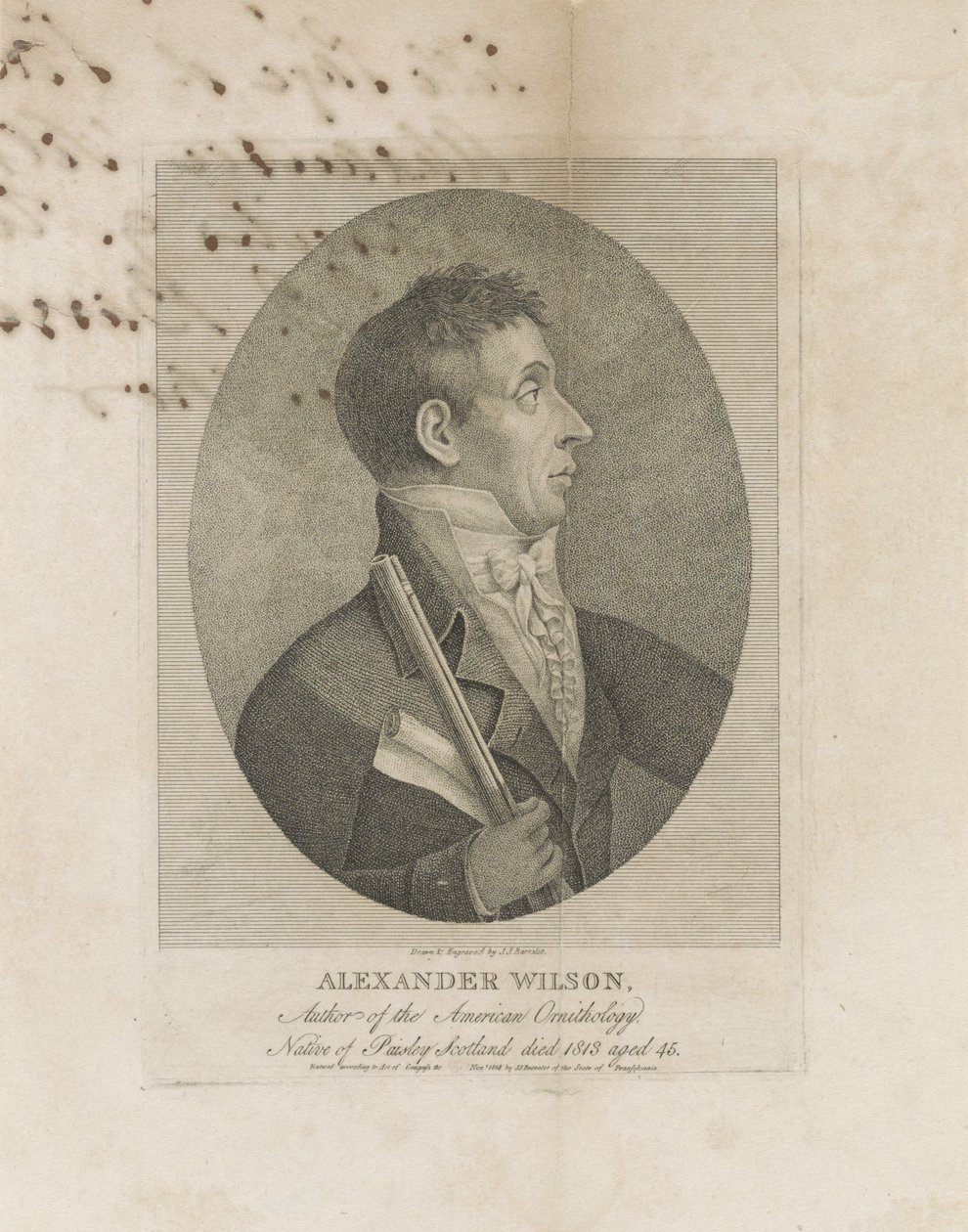 ألكسندر ويلسون ، 1814 بواسطة جون جيمس باراليت