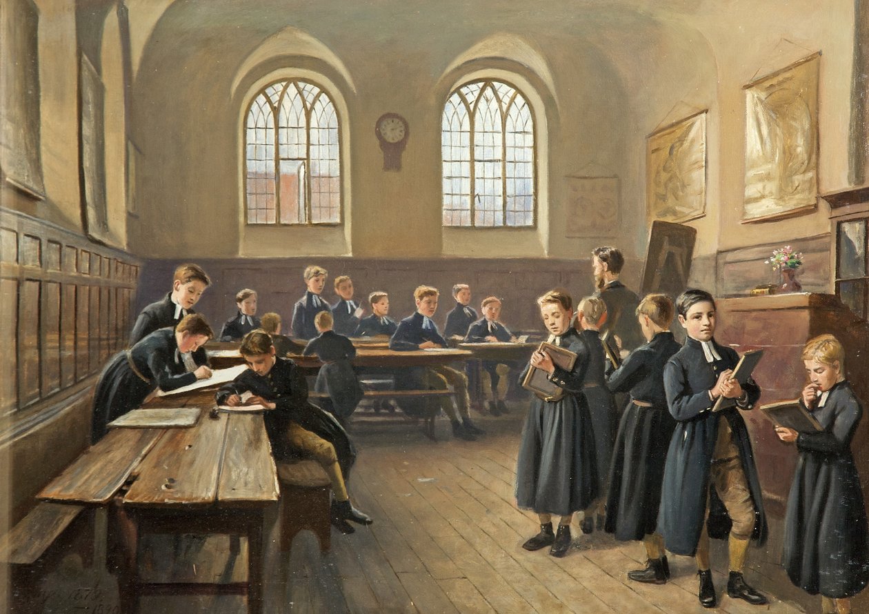The Blue Coat School Gloucester ، 1879-1890 بواسطة جون كيمب