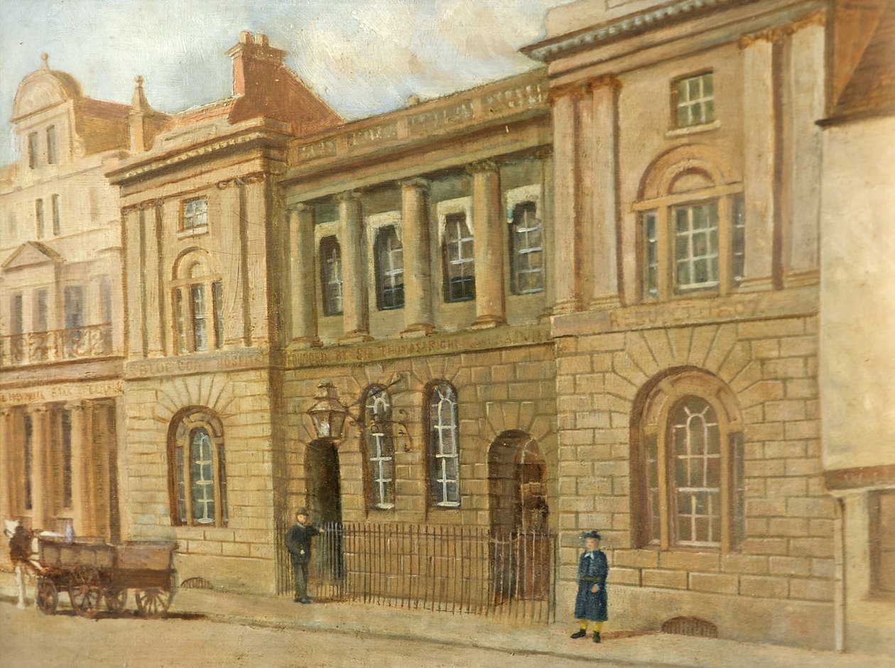 مدرسة المعطف الأزرق ، غلوستر ، c.1880 بواسطة جون كيمب