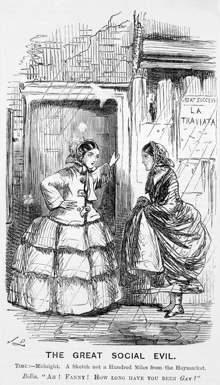 الشر الاجتماعي العظيم ، بانش ، 1857 بواسطة جون ليتش