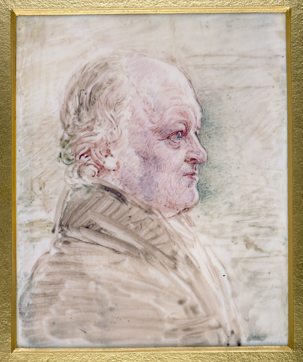 PD.61-1950 صورة مصغرة لـ William Blake (1757-1827) 1821 بواسطة جون لينيل