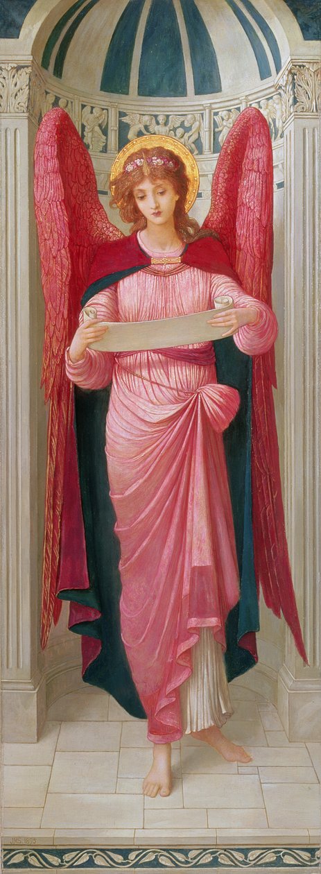 ملاك بواسطة جون Melhuish Strudwick