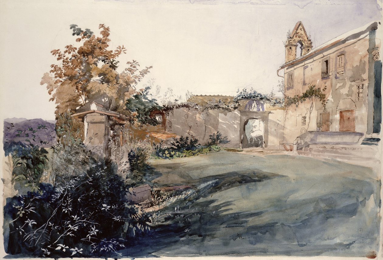 حديقة في San Miniato بواسطة جون روسكين