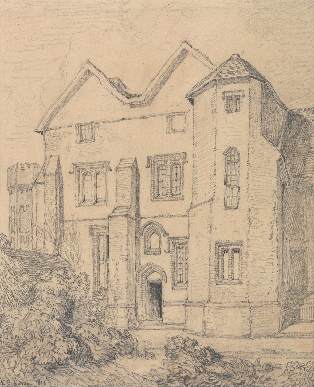Upwell Rectory ، نورفولك بواسطة جون سيل كوتمان