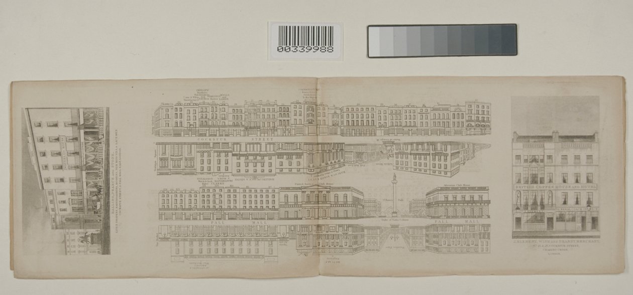 London Street Views ، c.1838 بواسطة جون تاليس