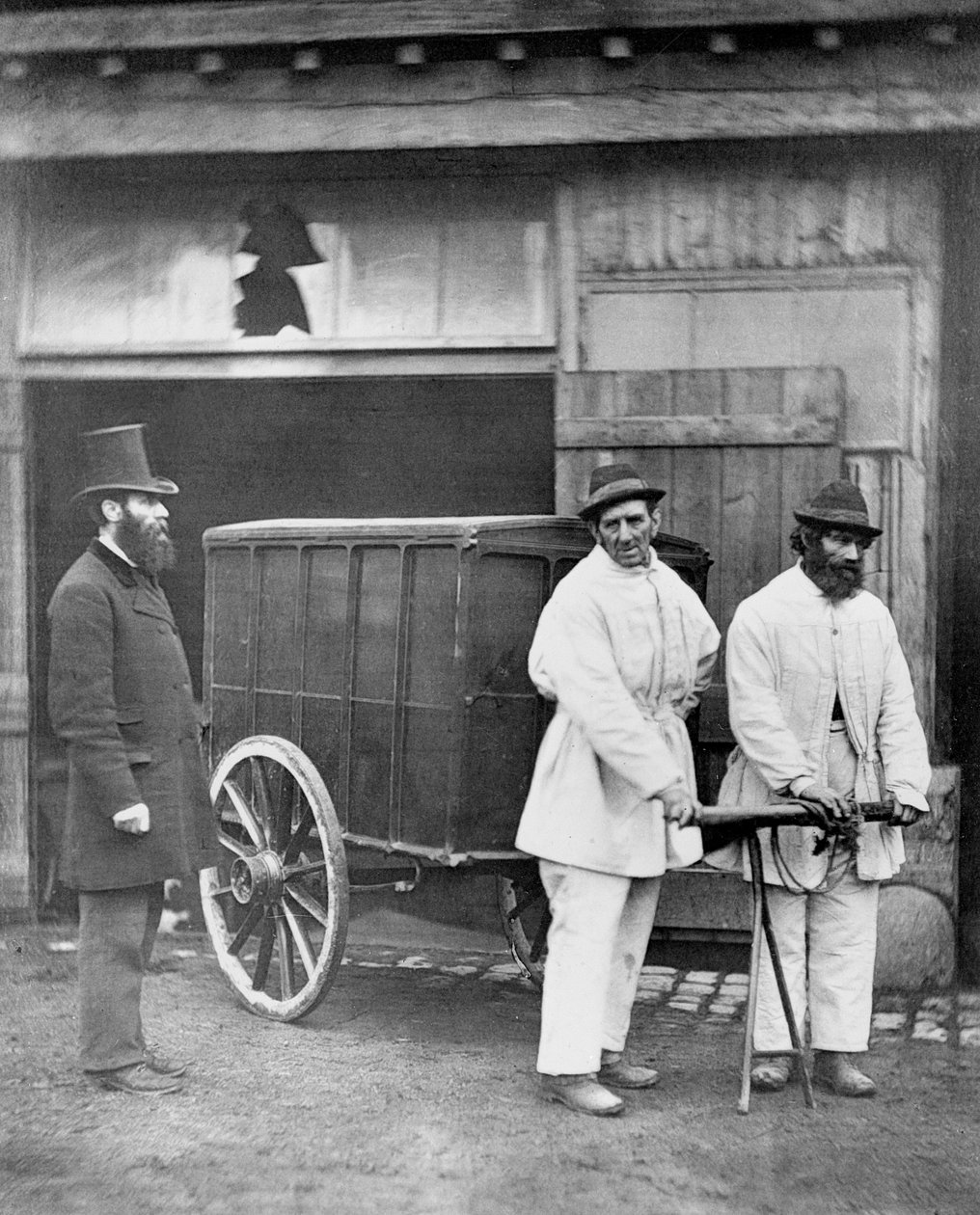 المطهرات العامة ، من "حياة الشارع في لندن" ، 1877 بواسطة جون طومسون