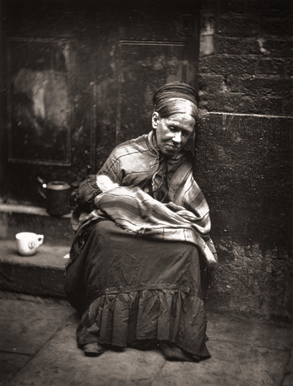 الزواحف ، من "حياة الشارع في لندن" ، بقلم ج. طومسون وأدولف سميث ، 1877 بواسطة جون طومسون
