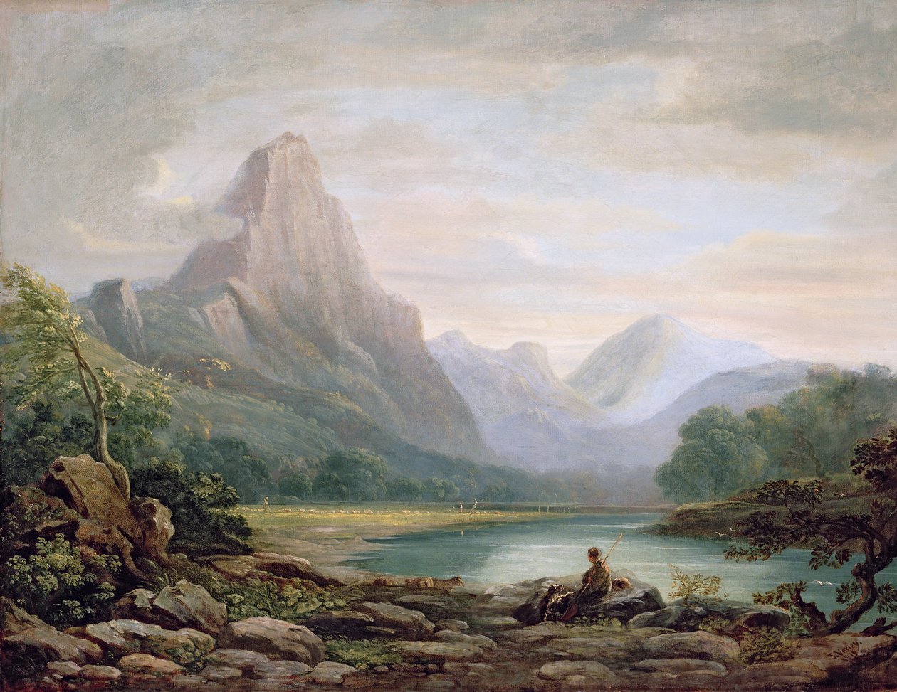 وادي ويلز 1819 بواسطة جون فارلي