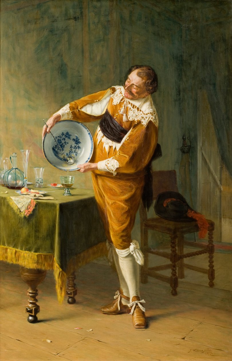 الجزء السفلي من Punch Bowl ، 1879 بواسطة جون واتسون نيكول