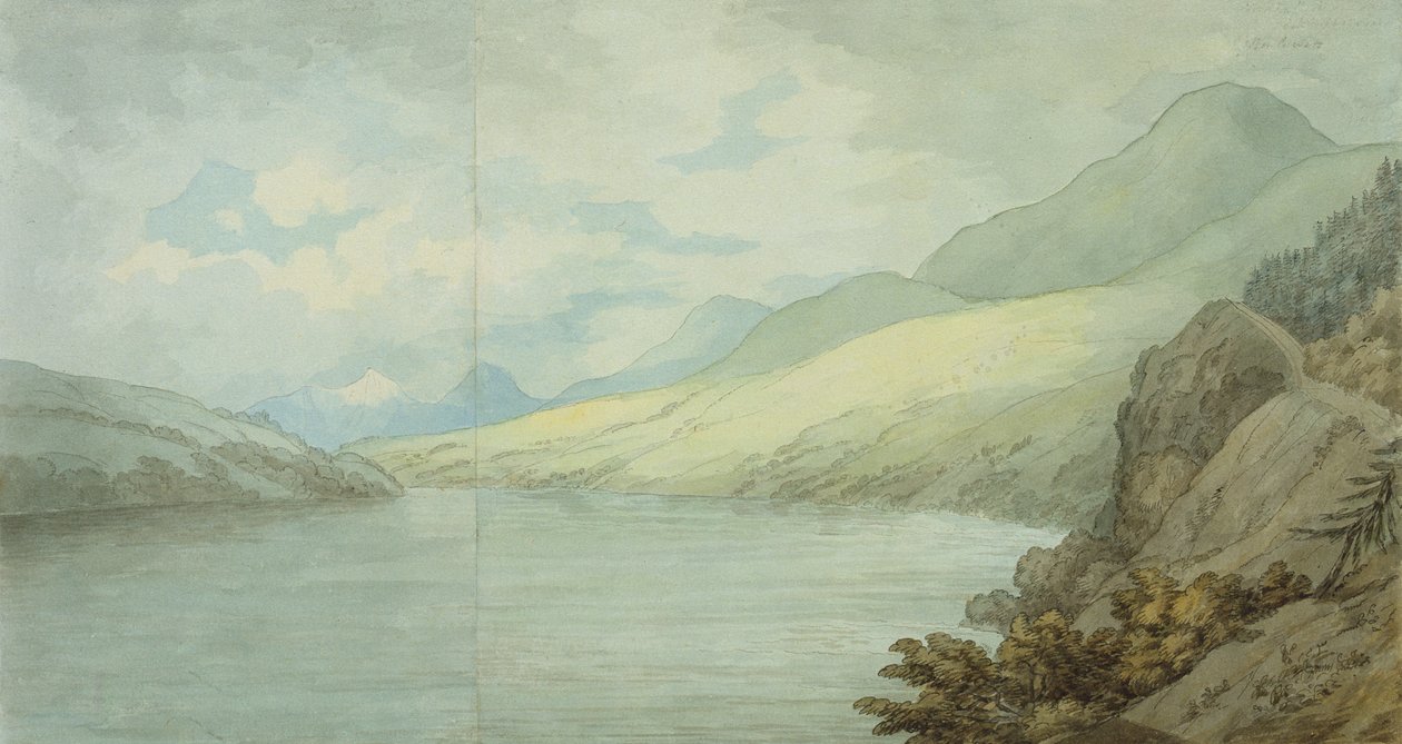 Loch Tay قرب كينمور بواسطة جون وايت أبوت