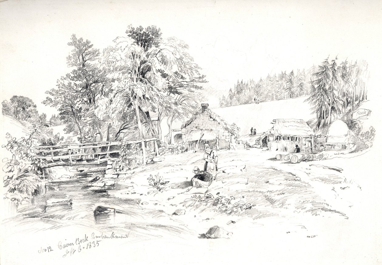 Cairn Beck Embankment ، 1835 بواسطة جون ويلسون كارمايكل