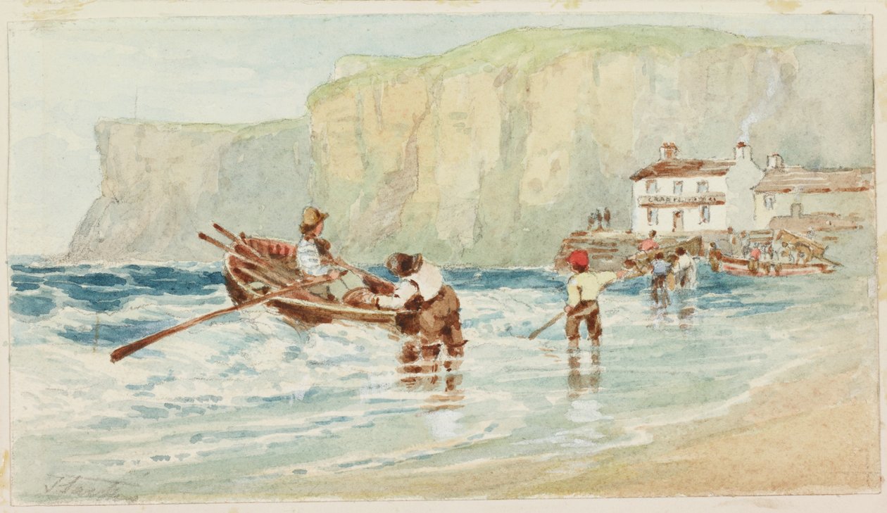 Staithes (لون الجسم) بواسطة جون ويلسون كارمايكل