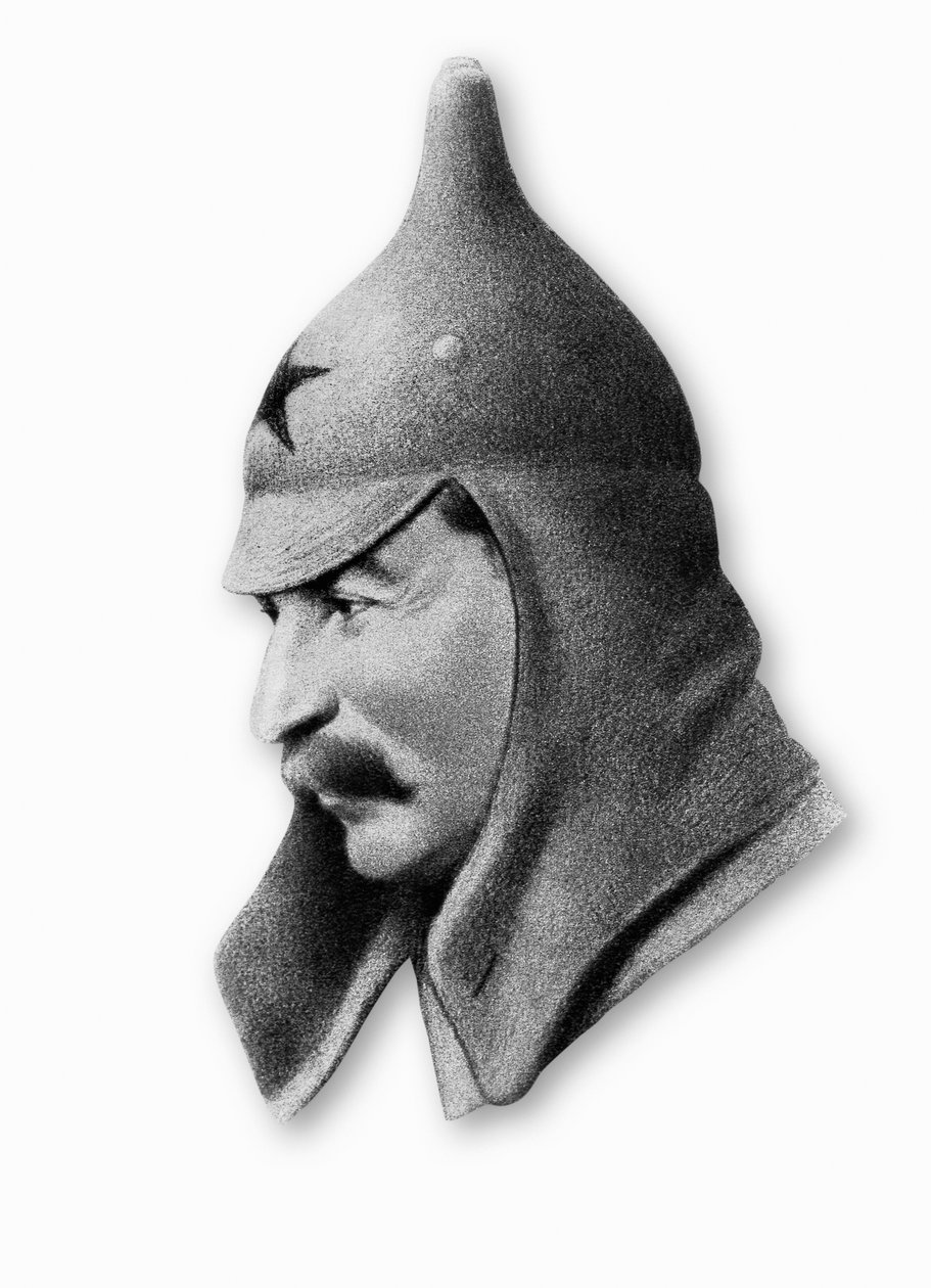 صورة جوزيف فيساريونوفيتش دجوغاشفيلي المعروف باسم ستالين (1878-1953) ، سياسي روسي بواسطة والتر تشارلز ميلز