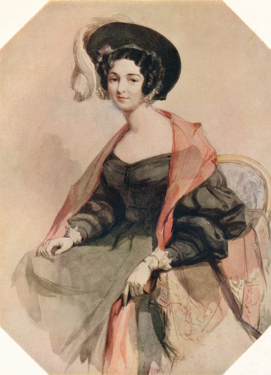 صورة لسيدة ، c1855 بواسطة جون أبسولون