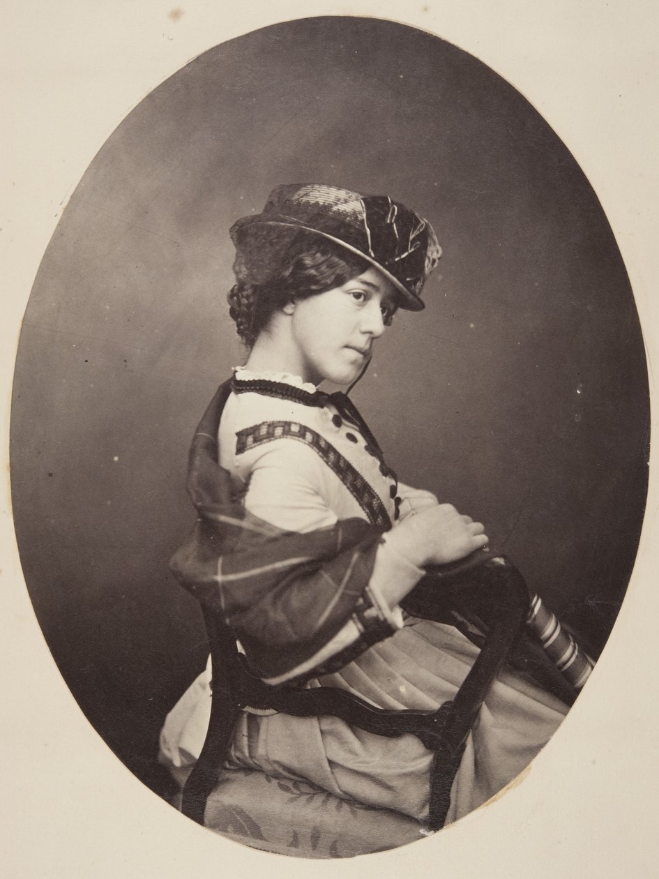 امرأة مجهولة ، 1865 بواسطة جون آدمسون
