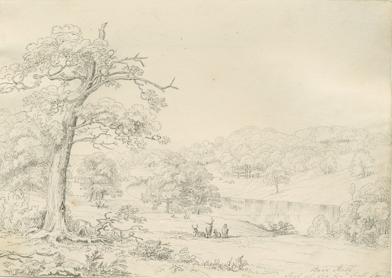 [العظمى] قاعة بار: الرسم بالقلم ، و [1799-1854] بواسطة جون ألبورت