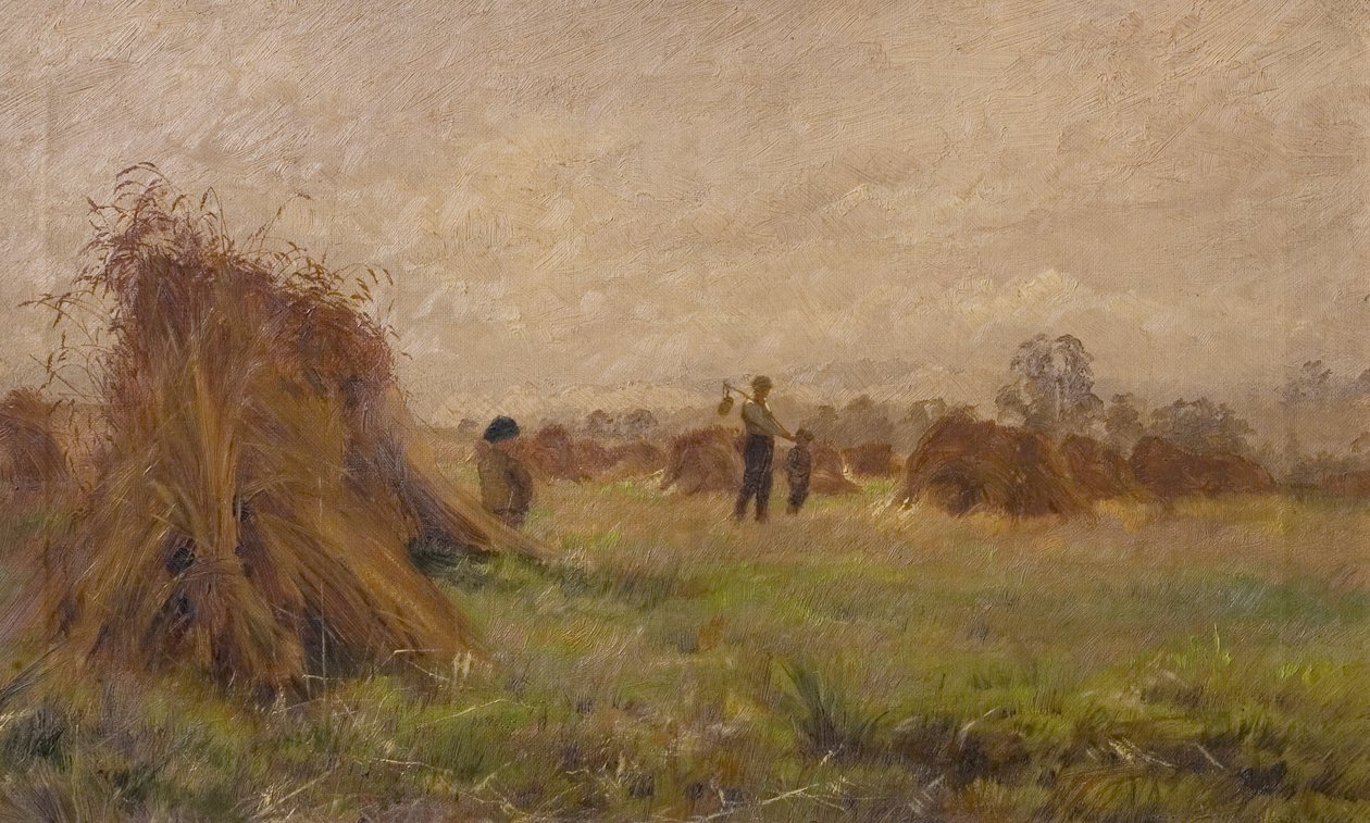مشهد الحصاد ، 1885-1899 بواسطة جون أندرسون