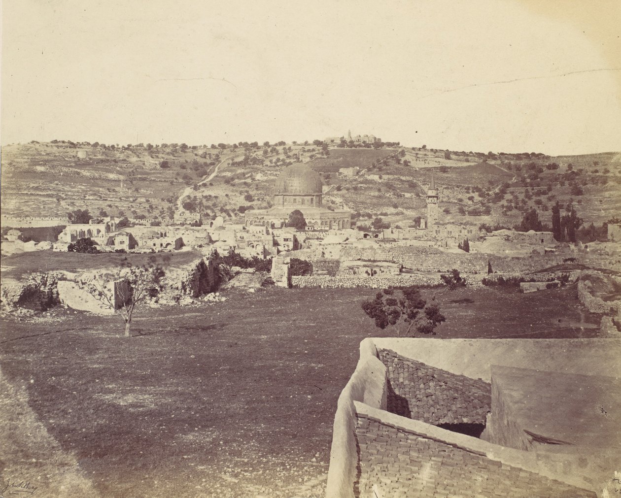 القدس ، 1857. بواسطة جون أنتوني
