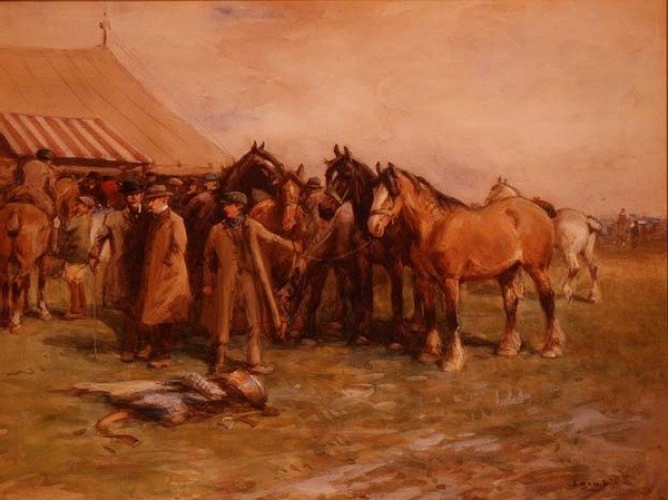 معرض الخيول بواسطة جون اتكينسون