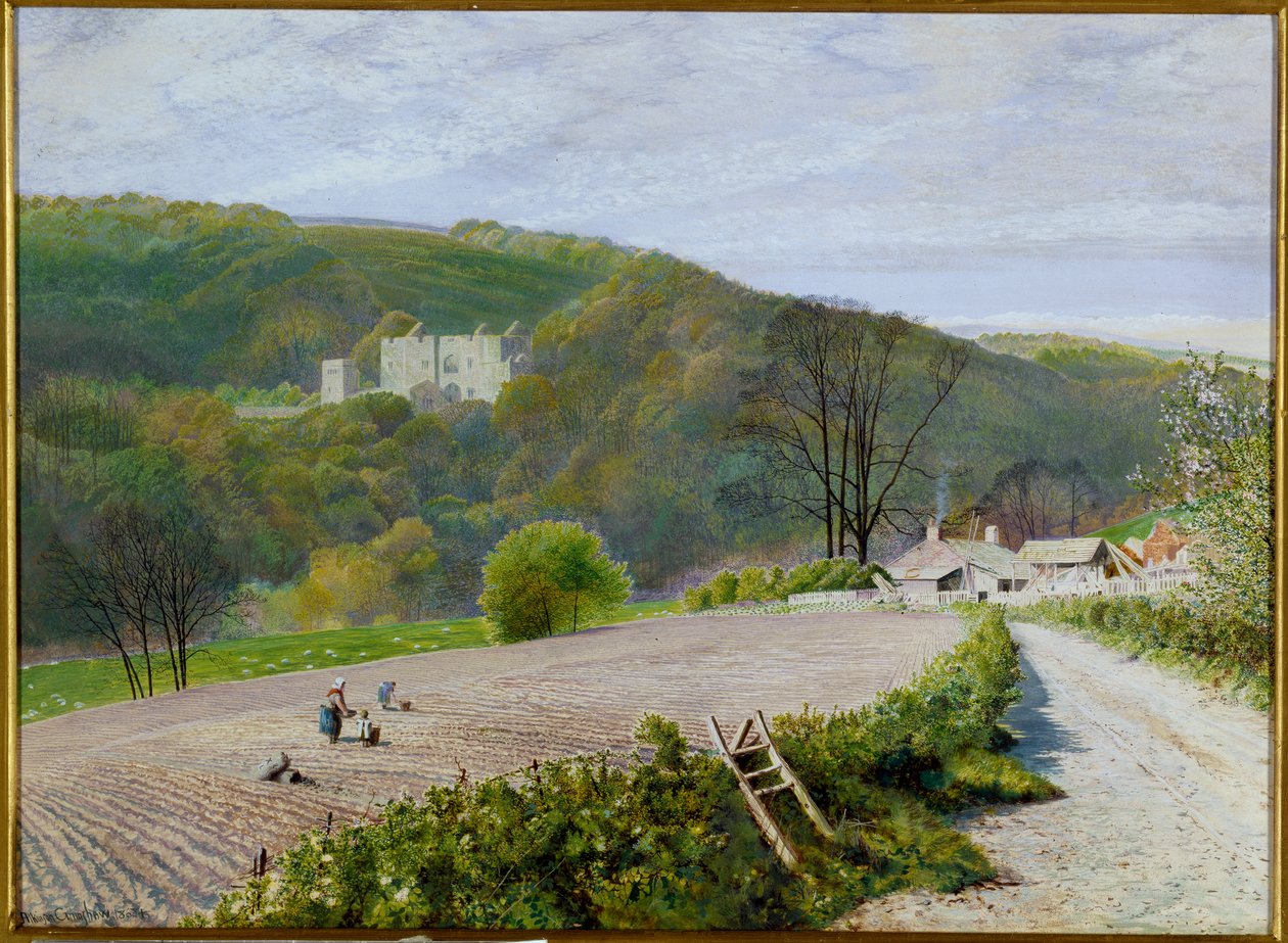 Barden Tower of the River Wharfe, Yorkshire بواسطة جون اتكينسون جريمساو