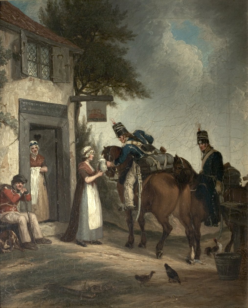 منعش الجنود ، 1805 ج بواسطة جون أوغستوس أتكينسون