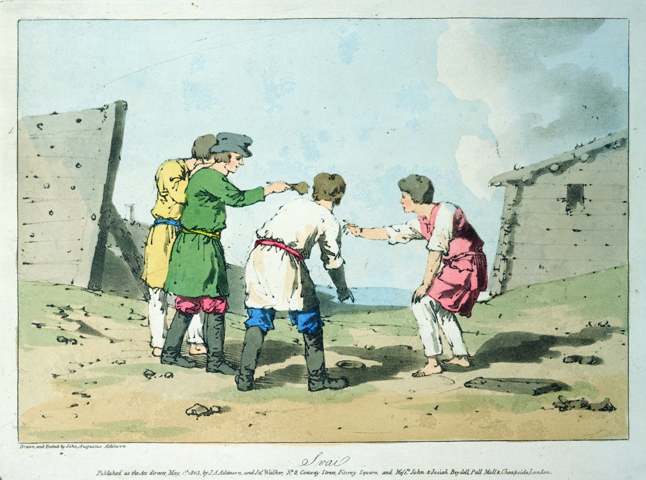 لعبة سفاي ، 1803 بواسطة جون أوغستوس أتكينسون