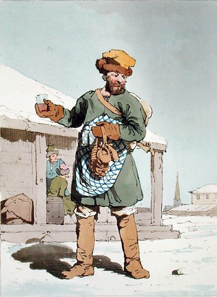 Zbitenshik ، محفور من قبل الفنان ، نشر 1804 (لون ليثو) بواسطة جون أوغستوس أتكينسون