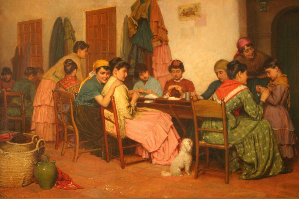 جون باجنولد بورجيس صانعو السجائر 1887 بواسطة جون باجنولد برجس