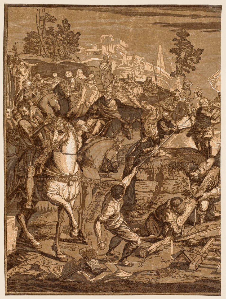 صلب ، 1741. بواسطة جون بابتيست جاكسون