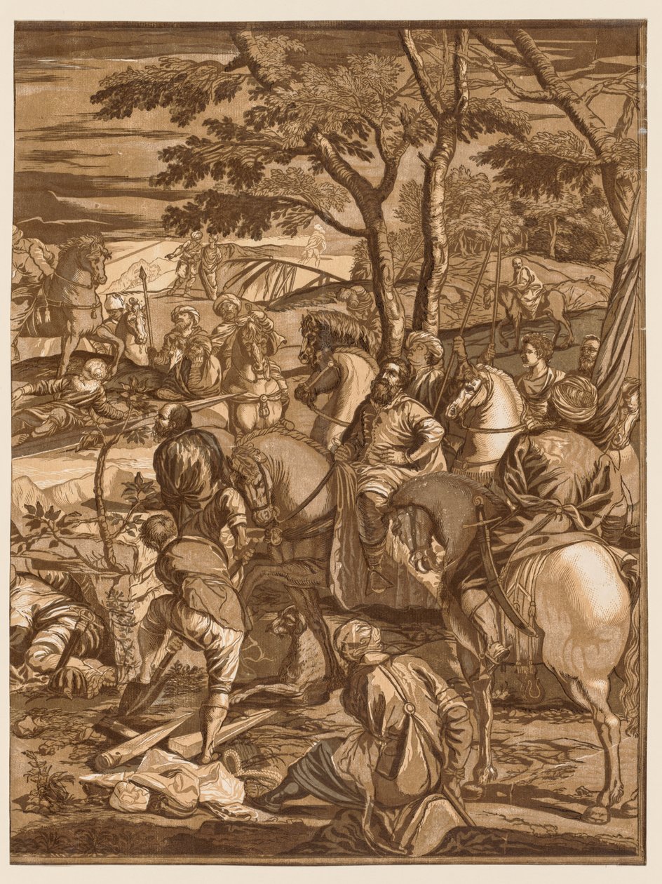 صلب ، 1741. بواسطة جون بابتيست جاكسون