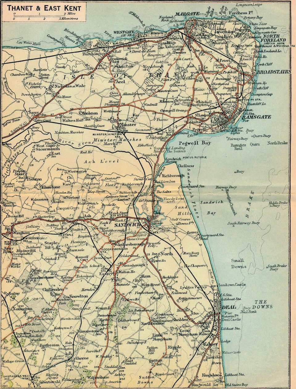 Thanet & East Kent ، القرن العشرين بواسطة جون بارثولوميو