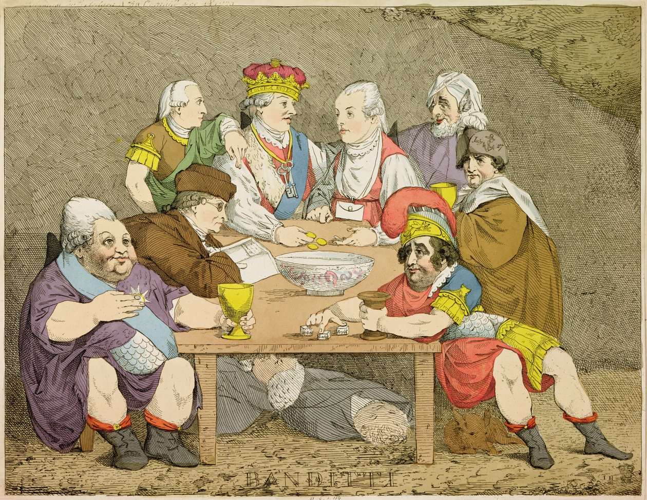 بانديتي ، 1783 (نقش يدوي) بواسطة جون بوين
