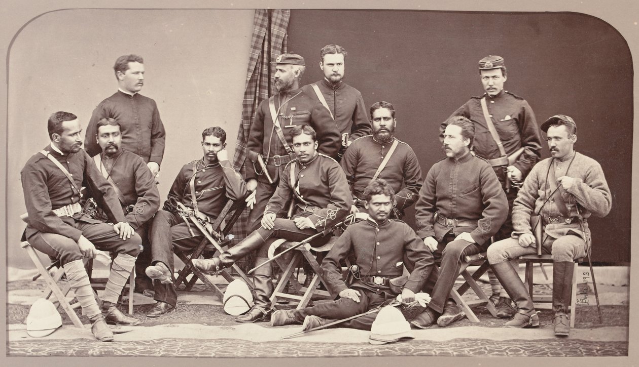 قسائم فرقة روبرتس "عام 1878 م بواسطة جون بورك