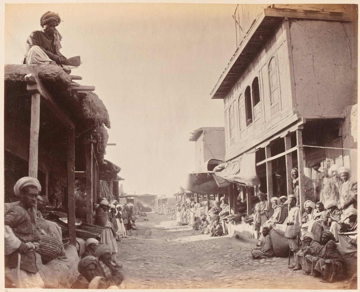 مشهد الشارع ، جلال آباد 1879 بواسطة جون بورك