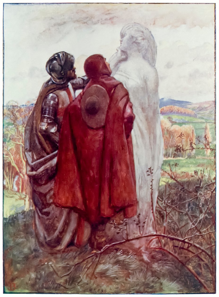 تقدم الكثير من الزوجات من الحجاج من هذا العالم ، إلى ما سيأتي بقلم جون بونيان (1628-1688) رسم بيام شو (1872-1919) ، وجد المسيحيون والأملون تمثالًا ملحًا بواسطة جون بيام ليستون شو