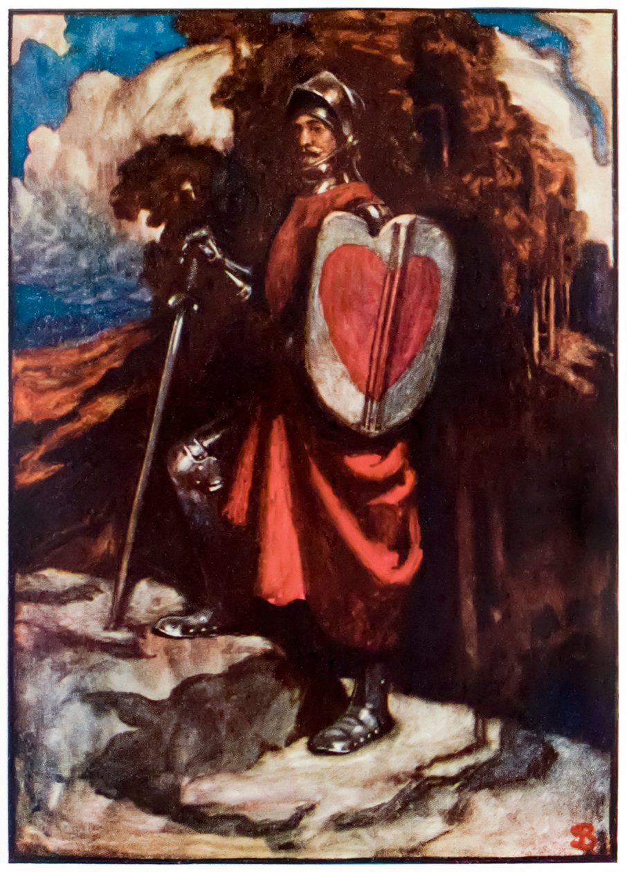 السيد غريثارت من الحجاج يتقدمون من هذا العالم ، إلى ما سيأتي بقلم جون بونيان (1628-1688) رسم بيام شو (1872-1919) ، حامي القلب العظيم ، كريستياناس وحبيب مخلص بواسطة جون بيام ليستون شو