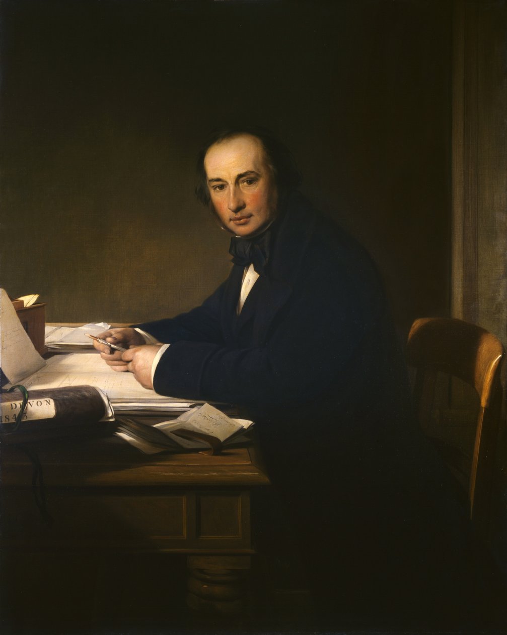 مملكة برونيل Isambard (1806-59) (زيت على قماش) بواسطة جون كالكوت هورسلي