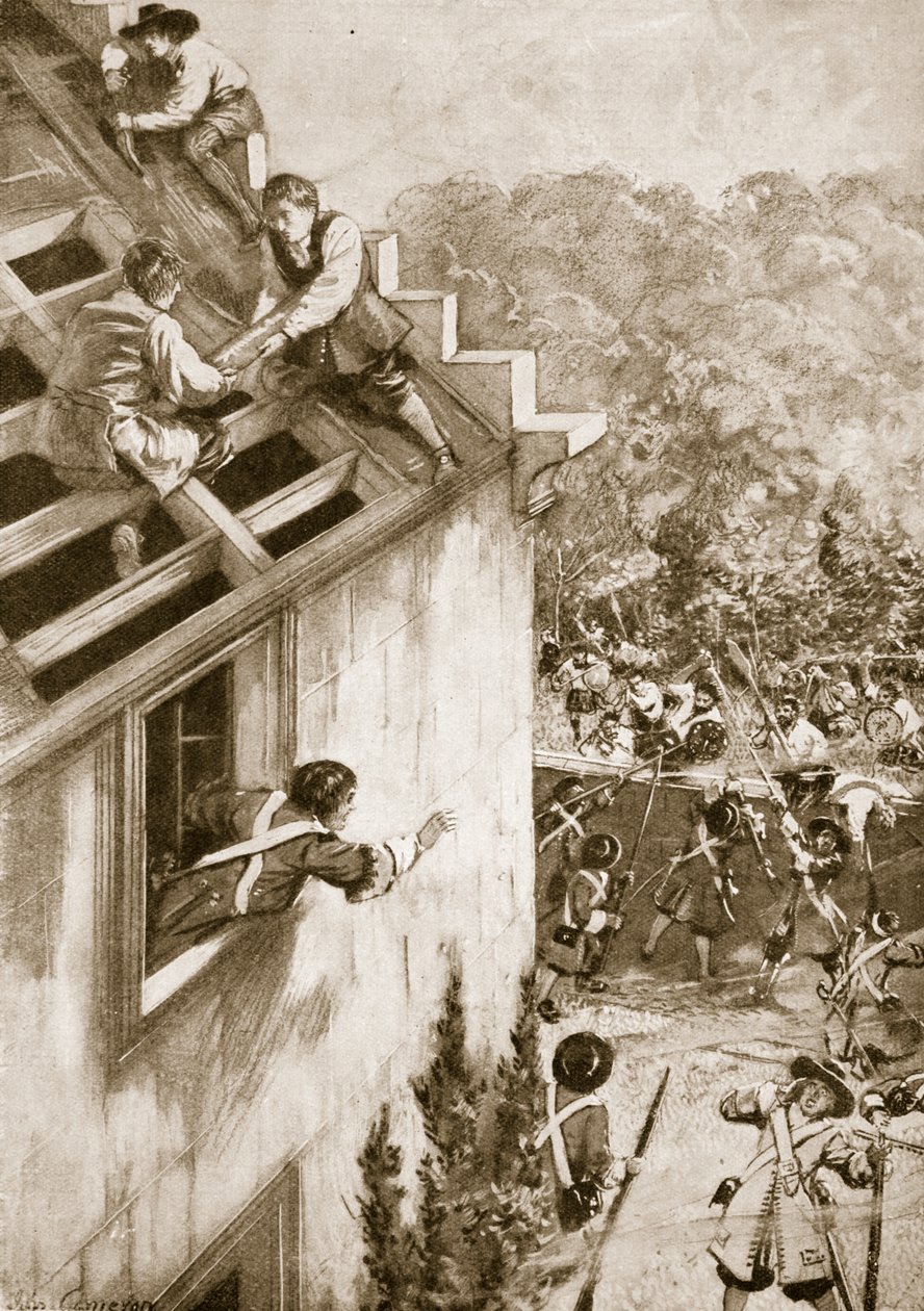 هجوم دنكيلد ، 21 أغسطس 1689 (ليتو) بواسطة جون كاميرون
